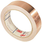 1181-50, медный скотч для экранирования с проводящим клеем (50ммх16,5м)