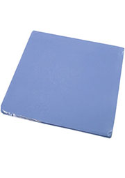 термопрокладка 10х10см, 3,2Вт толщина 4мм, синяя (КПТД-2М)