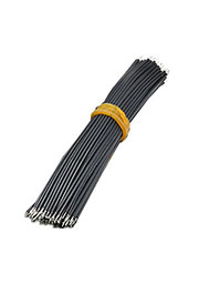 1007B 22AWG, перемычки для печатных плат черные длина 10см