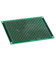 ПЛАТА МАКЕТНАЯ 50ММ Х 70ММ PCB ШАГ2.54ММ, двухсторонняя