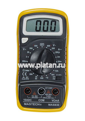 MAS838L, Мультиметр цифровой