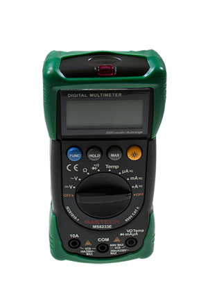 MS8233E, Мультиметр цифровой  с детектором напряжения и автоматическим выбором диапазона