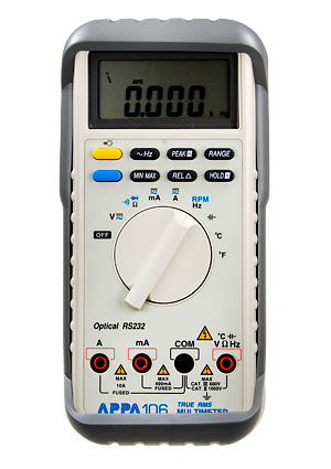 APPA 106, Мультиметр цифровой True RMS (Госреестр РФ)