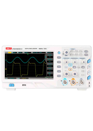 UTD2102CEX+, Осциллограф цифровой, 2 канала х 100МГц, USB