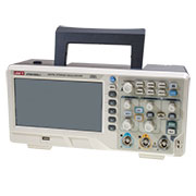 UTD2102CL+, осциллограф цифровой 2 канала 100МГц 500Мв/с цветной дисплей USB