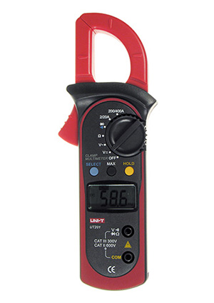 UT201+, Клещи токовые (токоизмерительные) цифровые True RMS