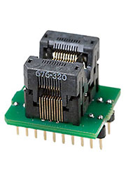 DIP20-TSOP20 ZIF, адаптер для программирования микросхем