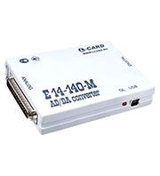 E14-140МD, внешний модуль АЦП, установлен 2-х кан. ЦАП без поверки