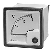 57911, Вольтметр 15В (48х48)