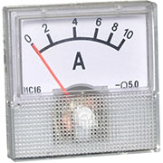 57959, Амперметр 10А (40х40) без шунта