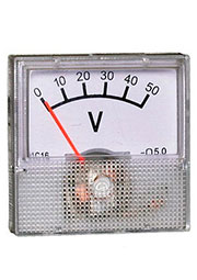 57968, Вольтметр 50В (40х40)