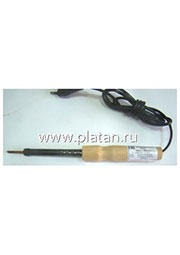 ЭПЦН (36В,30Вт), o 4 мм, Паяльник нихромовый нагреватель, деревянная ручка