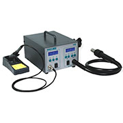 QUICK712 ESD, паяльный комплекс 2 в 1 индукционный паяльник + термофен 500С 1200Вт