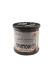 Припой ПОСК50-18 ПРВ 2.0мм катушка 1кг