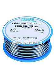 SN99.3CU0.7 ПРВ "MASSIV" (1.5ММ), Припой олово-медь, катушка 100гр