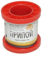 ПОС 90 прв d=1.5мм 100г катушка, Припой