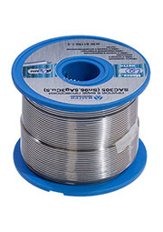 SAC305 ПРВ 0.8мм 250 г, Sn96,5Ag3Cu.5 бессвинцовый припой