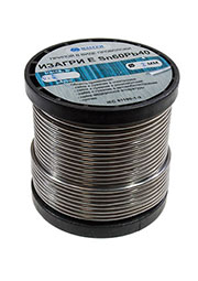 Припой ПОС60 ПРВ 2.0ММ катушка 500Г, проволока 2мм Sn60Pb40