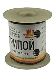 Припой ПОС61 ТР 2.0мм катушка 100г