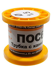 Припой ПОС61 ТР 1.5мм катушка 50г