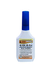 Ф-38Н 30мл, флюс, пластиковый флакон с капельницей