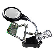 MG16126-A, Третья рука со светодиодной подсветкой на гибком штативе