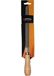 Напильник 200 мм полукруглый, деревянная рукоятка