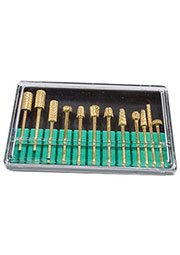 Набор фрез. головок для микродрели (гравера) 12шт.