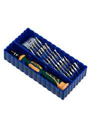 YX8017С, отвертка с насадками для ремонта сотовых телефонов