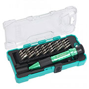 SD-9608, Отвертка прецизионная со сменными битами (30шт)