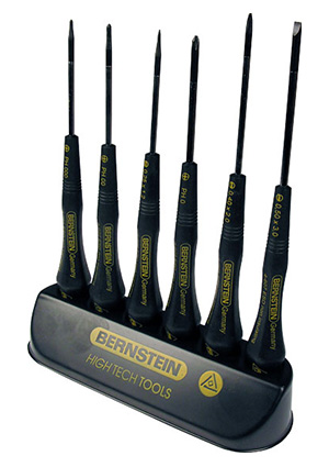 4-620, Набор отверток антистатических, 140-150мм, 3 шлиц/3 крест