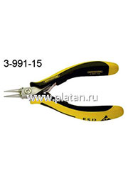 3-991-15, Круглогубцы антистатические, 130мм, суперкрепкие