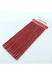 Стержни клеевые 11мм,270мм, 10шт/уп крас, 09-1274