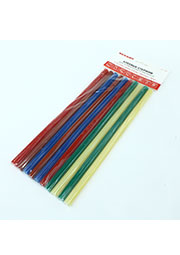 Стержни клеевые 11мм,270мм,10шт/уп,цветн, 09-1280