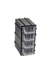 К5-В2 серая, кассетница 4 ячейки 12 секций 49х82х100мм