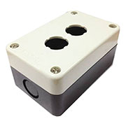 574885, Корпус для кнопок NP2 2 места NP2-B02