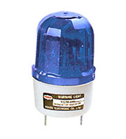 WL-A180B, проблесковый маяк голубой D=270мм 12VDC