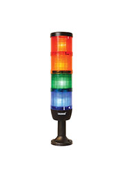 IK74L024XM01, Сигнальная колонна 70 мм, красная, желтая, зеленая, синяя, 24 В, светодиод LED