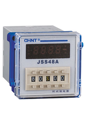 300084, Реле времени JSS48A 8-контактный одно групповой переключатель AC/DC100В~240В