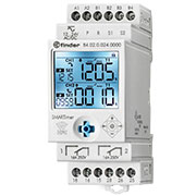84.02.0.024.0000, Электронный таймер мультифункциональный (25 функций); 2 независимых канала 1CO+1CO