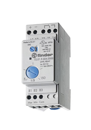 72.01.9.024.0000PAS, Реле контроля уровня; настраиваемый диапазон чувствительности 5 150кОм; питание