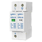 OPN-M (2S)5kA, Ограничитель перенапряжения 2 модуля 220В; In:5kA