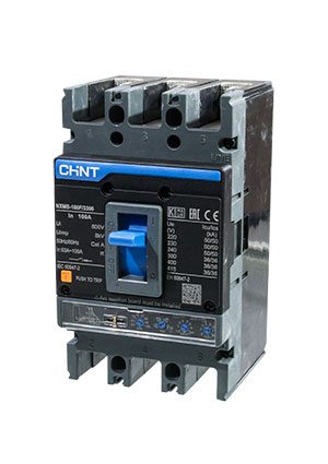 264747, Авт. выкл. NXMS-160F/3Р 125A 36кА с электронным расцепителем
