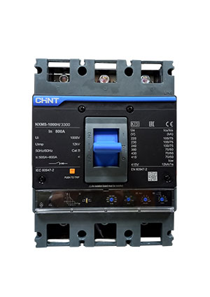 845707, Авт. выкл. NXMS-1000H/3Р 800A 70кА с электронным расцепителем