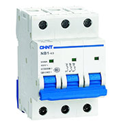 179698, Авт. выкл. NB1-63 3P 10A 6кА х-ка C (DB)