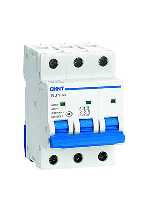 179721, Авт. выкл. NB1-63 3P 40A 6кА х-ка D (DB)