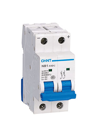 182720, Авт. выкл. NB1-63DC 2P 16A 6кА х-ка C 500В DC