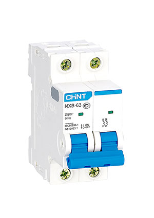 296799, Авт. выкл. NXB-63S 2P 6А 4.5kA х-ка D