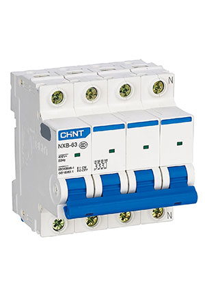 813903, Авт. выкл. NXB-63H 4P 63A 10кА х-ка B