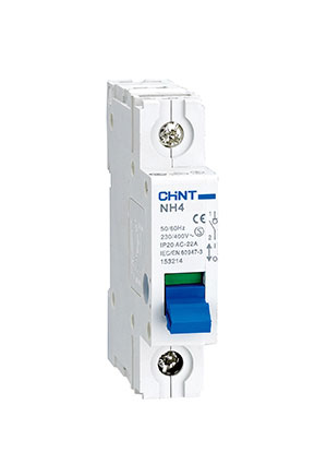 398109, Выключатель нагрузки NH4 1P 80A (DB)